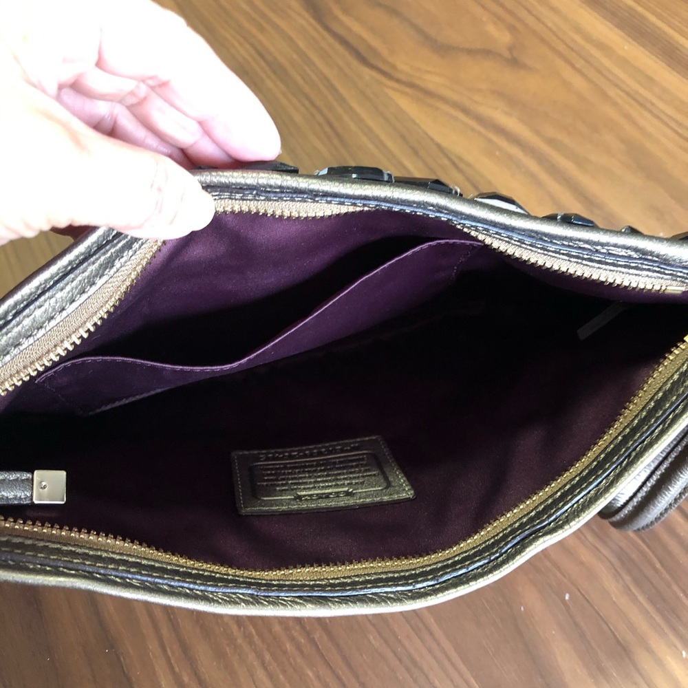 Hand made Coach Clutch Bag - Picture 4 of 7